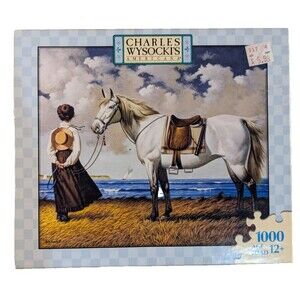 Milton Bradley Charles Wysocki Sea Captain's Wife Abiding 1000 Pcs Puzzle
